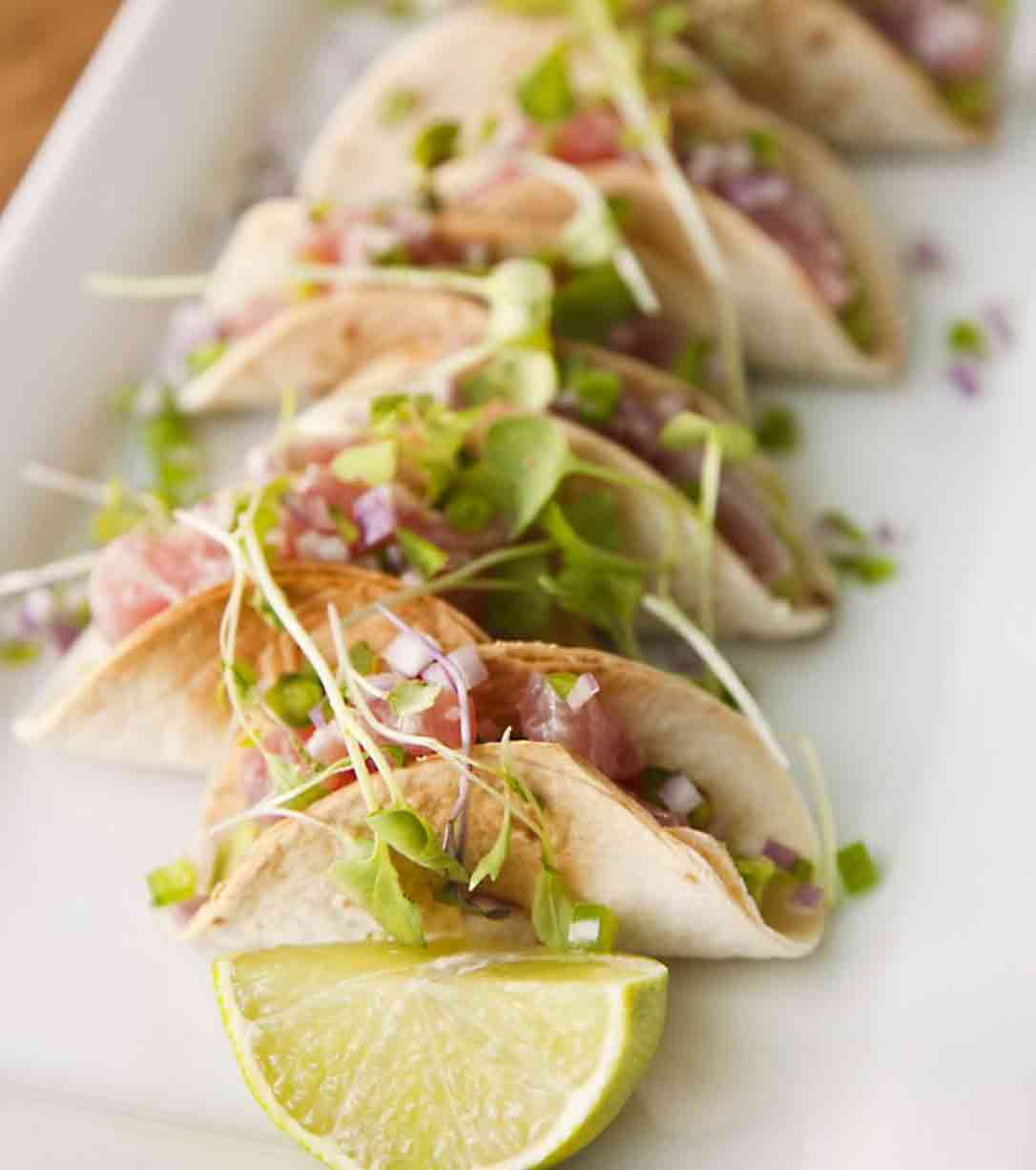 TUNA CEVICHE TACOS Amani Sports Nutriton